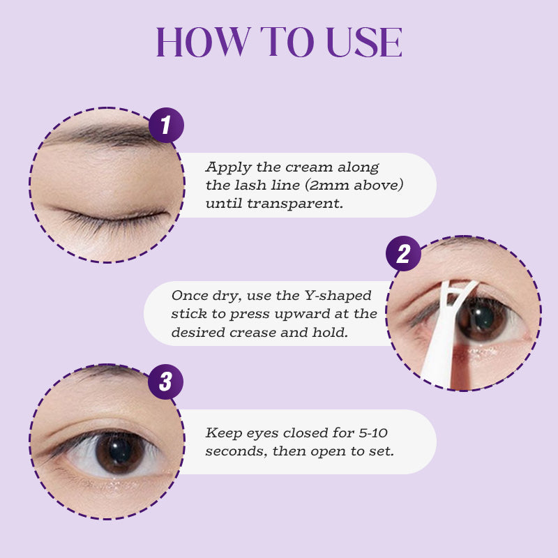 ❣️Pitkäkestoinen & Näkymätön Kaksinkertaisen Luomiraoitteen Muotoiluvoide