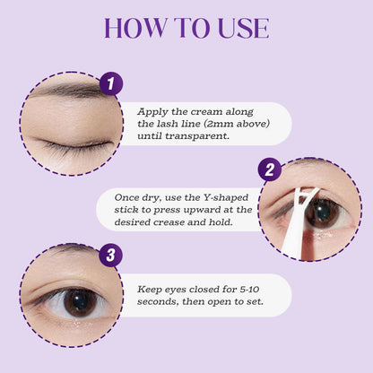 ❣️Pitkäkestoinen & Näkymätön Kaksinkertaisen Luomiraoitteen Muotoiluvoide