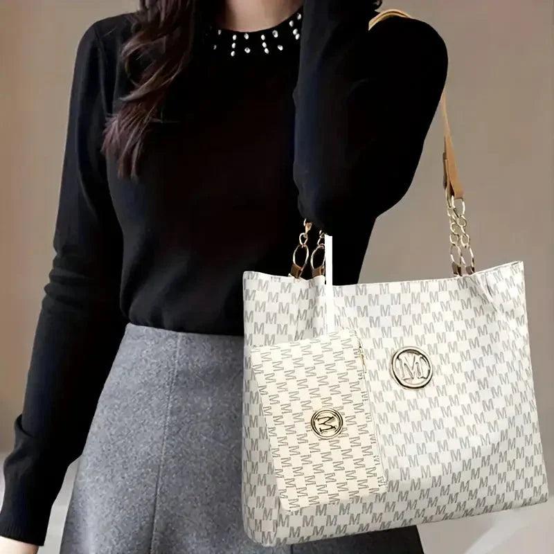 💕 Uutuus 2025 👜 Naisten Vintage-olkalaukku – Suuri kapasiteetti, kevyt ja tyylikäs!