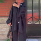 Women's Relaxed Fit Top & Wide Leg Pants Set