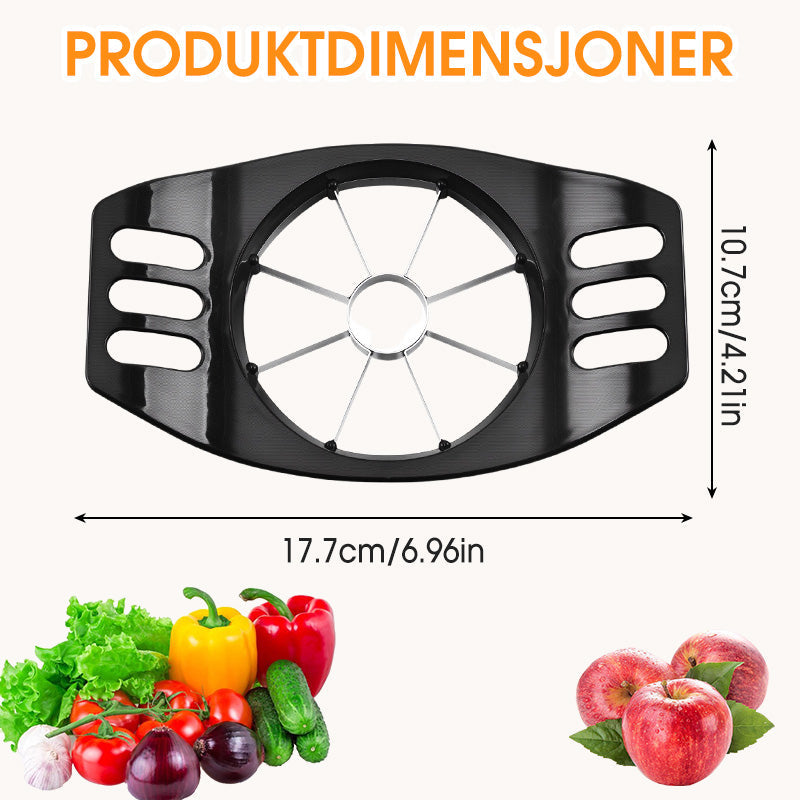 Ruostumaton teräshedelmäydinpoistaja ja viipaloin🍎