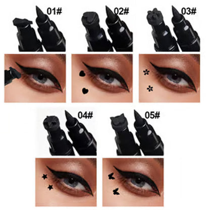 Vedenpitävä kaksipäinen eyeliner-kynä