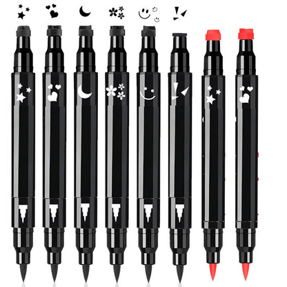 Vedenpitävä kaksipäinen eyeliner-kynä