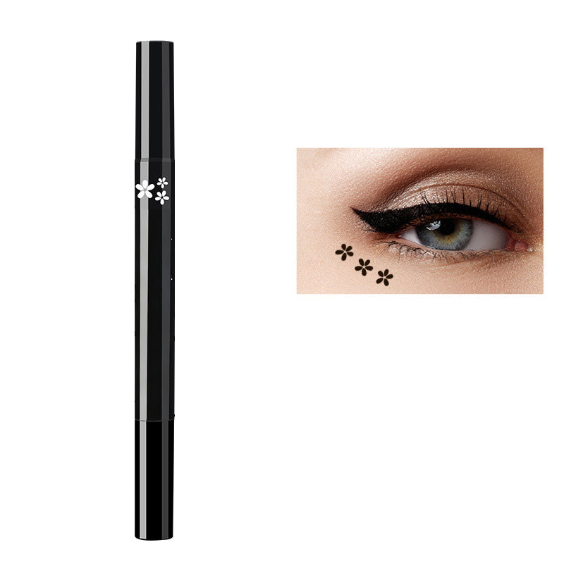 Vedenpitävä kaksipäinen eyeliner-kynä
