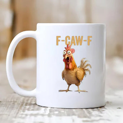 🔥 VIIMEINEN PÄIVÄ - 50 % ALENNUS! 🔥 F-Caw-F – Hupaisa kana-muki
