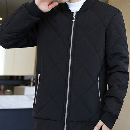 Men's Plush-Filled Warm Jacket