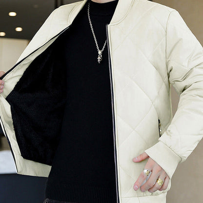 Men's Plush-Filled Warm Jacket