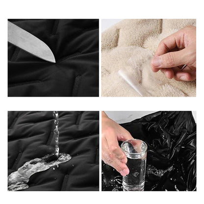 💖KUUMA TARJOUS 50 % ALENNUS✨️❄️ Unisex talvinen lämmin hihaton tikattu liivi fleecevuorella