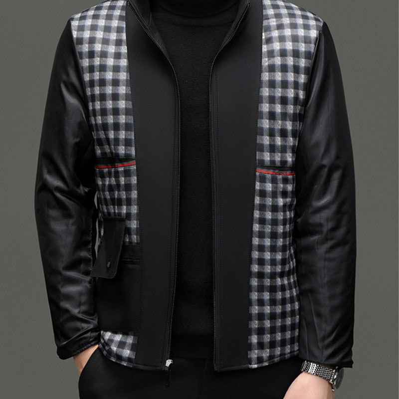 Miesten keskipitkä trenssitakki irrotettavalla sisävuorella