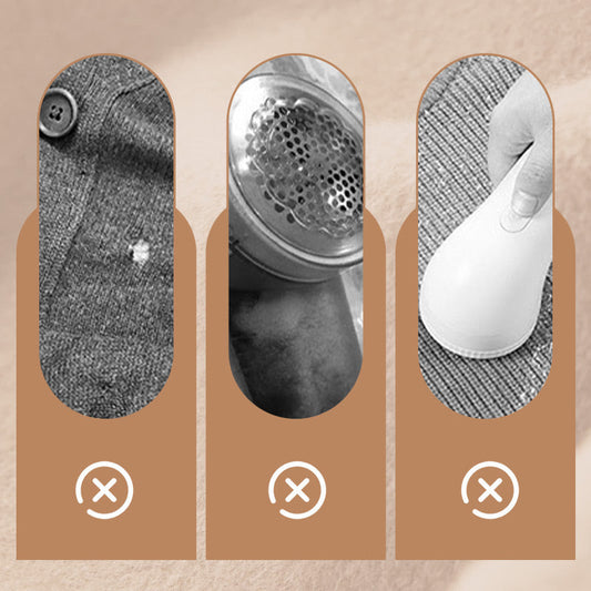 Digitaalinen näytöllä varustettu tekstiilien nukkaleikkuri — 3 nopeutta