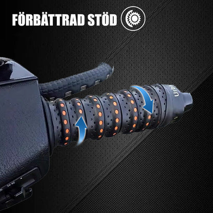 Liukumaton pehmeä silikoninen teippikahva moottoripyörän ohjaustangolle