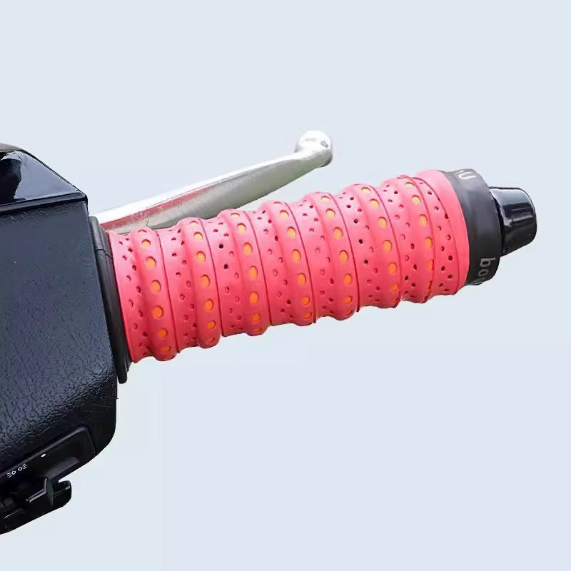 Liukumaton pehmeä silikoninen teippikahva moottoripyörän ohjaustangolle