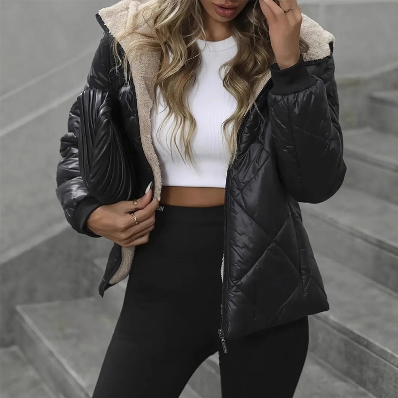 Naisten Vapaan Tyylin Lämpö Takki