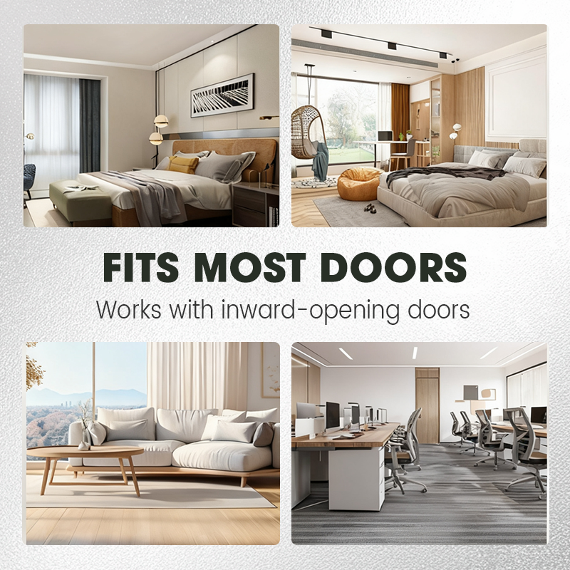 💥 Erikoistarjous 🔥 Uusittu 2025 Ovikynnys-varkaushälytin — parannettu ääni- ja valovaroitus (perheesi turvallisuudeksi 👨‍👩‍👧‍👦)