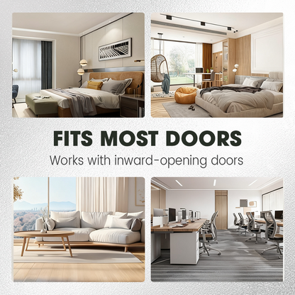 💥 Erikoistarjous 🔥 Uusittu 2025 Ovikynnys-varkaushälytin — parannettu ääni- ja valovaroitus (perheesi turvallisuudeksi 👨‍👩‍👧‍👦)