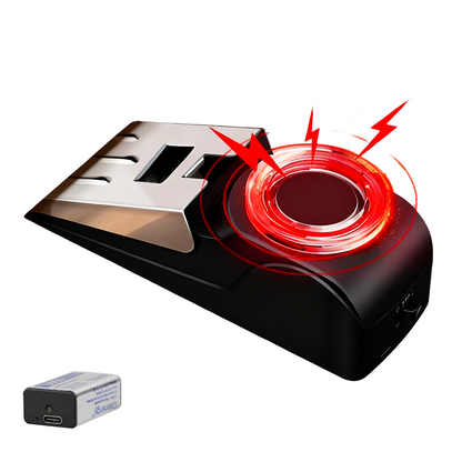 💥 Erikoistarjous 🔥 Uusittu 2025 Ovikynnys-varkaushälytin — parannettu ääni- ja valovaroitus (perheesi turvallisuudeksi 👨‍👩‍👧‍👦)