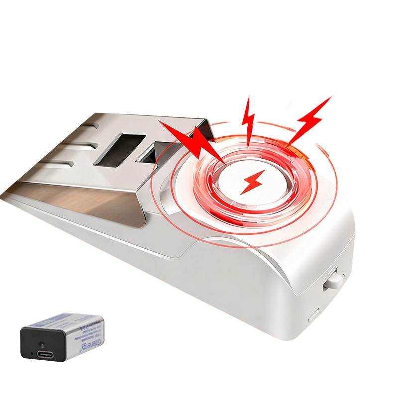 💥 Erikoistarjous 🔥 Uusittu 2025 Ovikynnys-varkaushälytin — parannettu ääni- ja valovaroitus (perheesi turvallisuudeksi 👨‍👩‍👧‍👦)