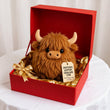 🎅 Joulun ennakkomyynti 50 % ALENNUS 🎁 — Emotional Support Highland Cow -pehmolelu 🎉
