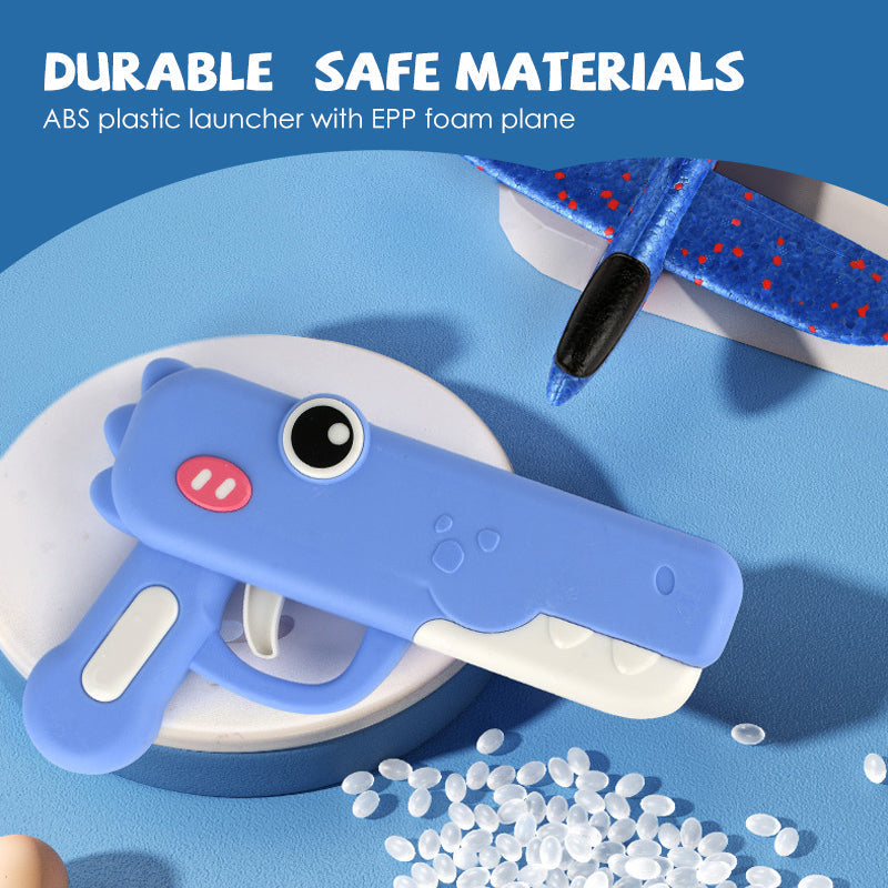 🔥2 kappaletta: ilmainen toimitus🔥Dinosaurusten lentokonelaukaisinlelu lapsille