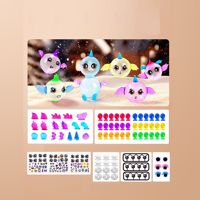 Lasten DIY-kuplasetti pumpulla