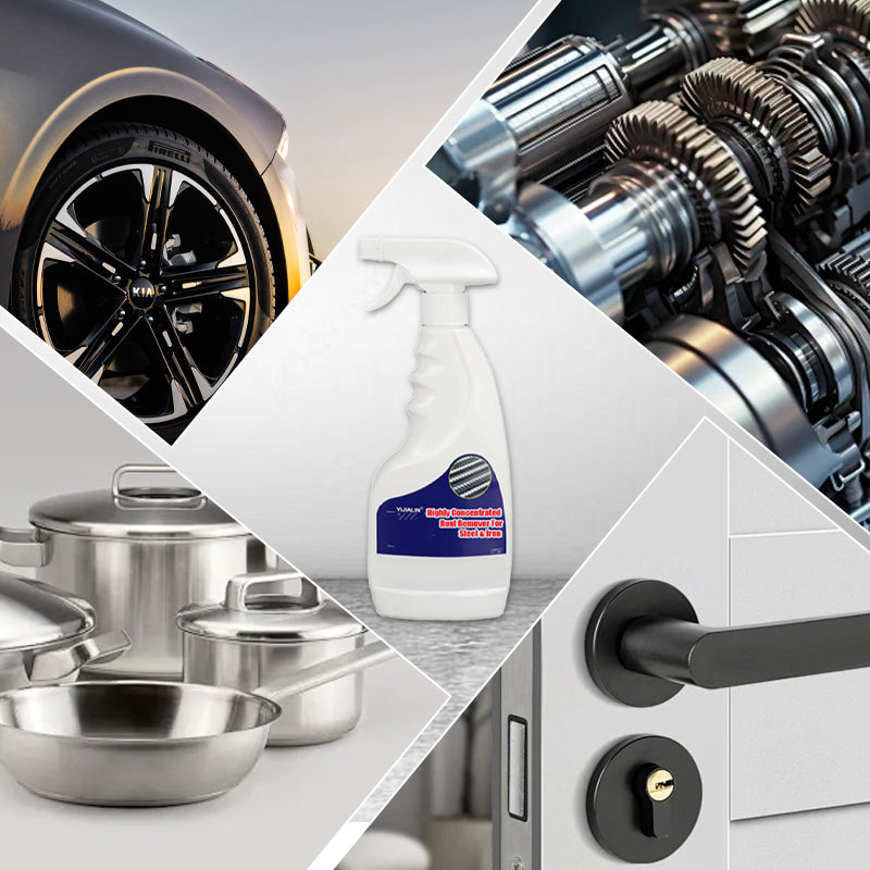 ✨50 % ALENNUS🔩Erittäin tiivis ruosteenpoistoaine – Tehokas teräkselle/raudalle, nopeavaikutteinen ja hellävarainen metallipinnoille✨