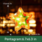 ⛄Christmas pre-myynti🎄Christmas ikkuna roikkuu valot💡