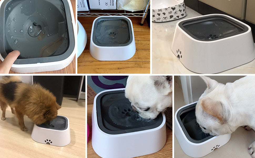 🐶Vuodonkestävä, liukumaton juomakulho lemmikkieläimille, kissoille, koirille jne.🐾Yksi kappale ilmainen toimitus.
