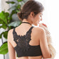 Seksikäs Rose kirjonta edessä sulkeminen Wirefree Bra