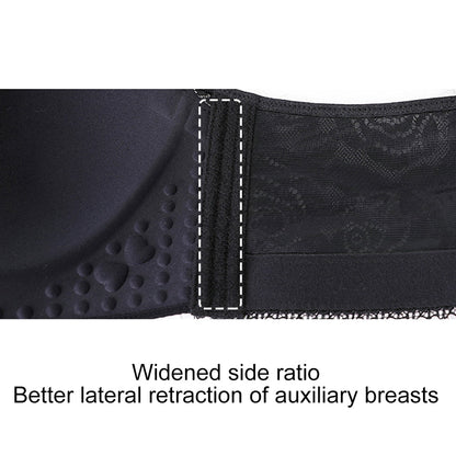 Seksikäs Rose kirjonta edessä sulkeminen Wirefree Bra