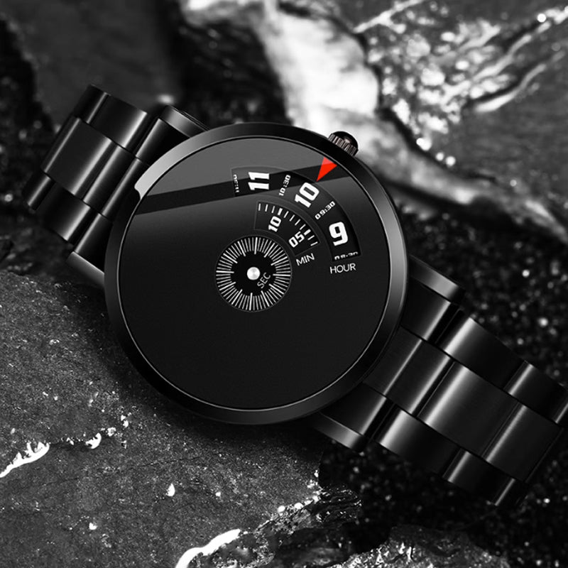 Miesten vedenpitävä automaattinen katsella teräs / verkko / nahka katsella hihna