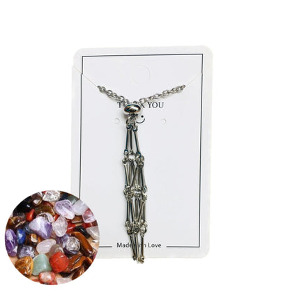 2024 Crystal Stone Holder kaulakoru - ilmainen (kristalli) lahja mukana🎁