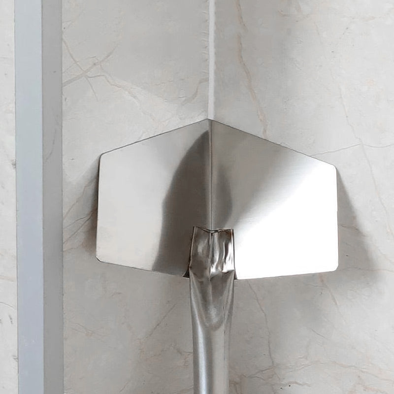 2 PCS ulkokulma & sisäkulma ruostumattomasta teräksestä Kipsilevyn kulma lastalla