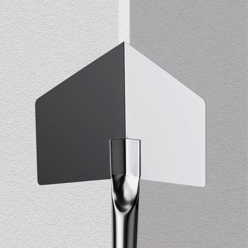 2 PCS ulkokulma & sisäkulma ruostumattomasta teräksestä Kipsilevyn kulma lastalla