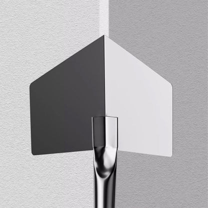 2 PCS ulkokulma & sisäkulma ruostumattomasta teräksestä Kipsilevyn kulma lastalla