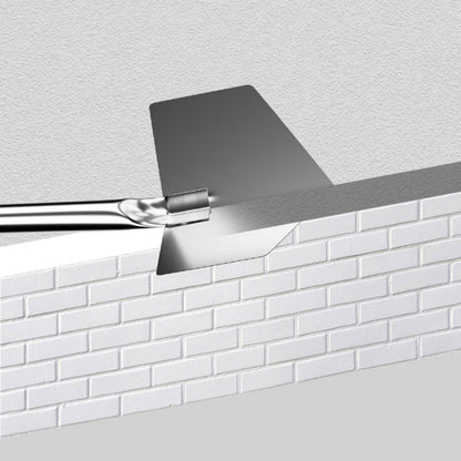 2 PCS ulkokulma & sisäkulma ruostumattomasta teräksestä Kipsilevyn kulma lastalla