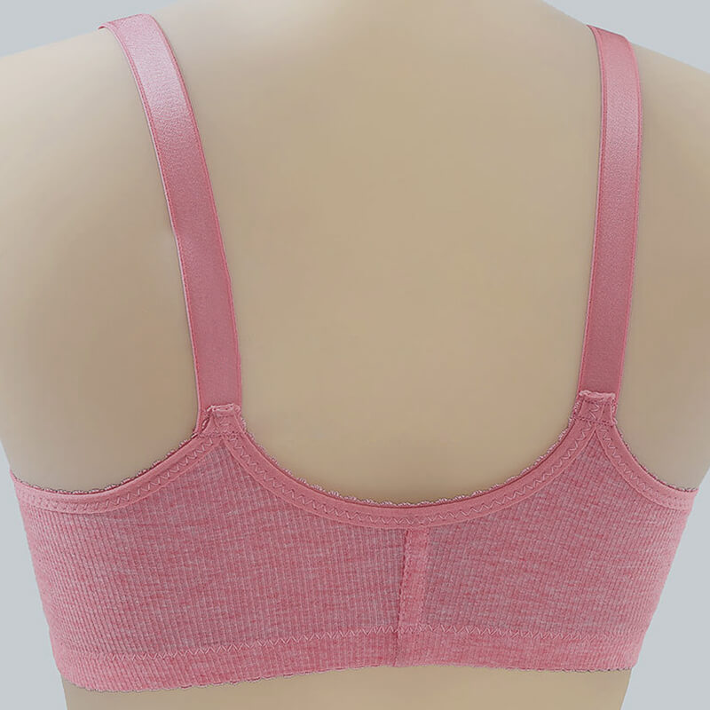 Ohut langaton push-up-rintaliivit etulukolla