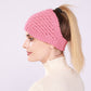 Kihara poninhäntä naisille Beanie
