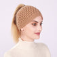 Kihara poninhäntä naisille Beanie
