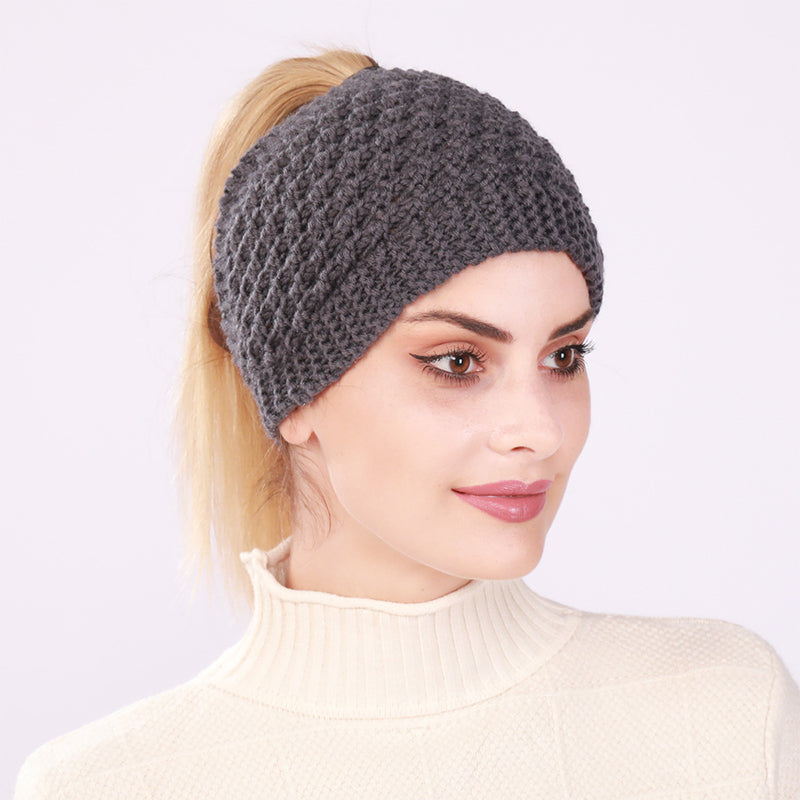 Kihara poninhäntä naisille Beanie