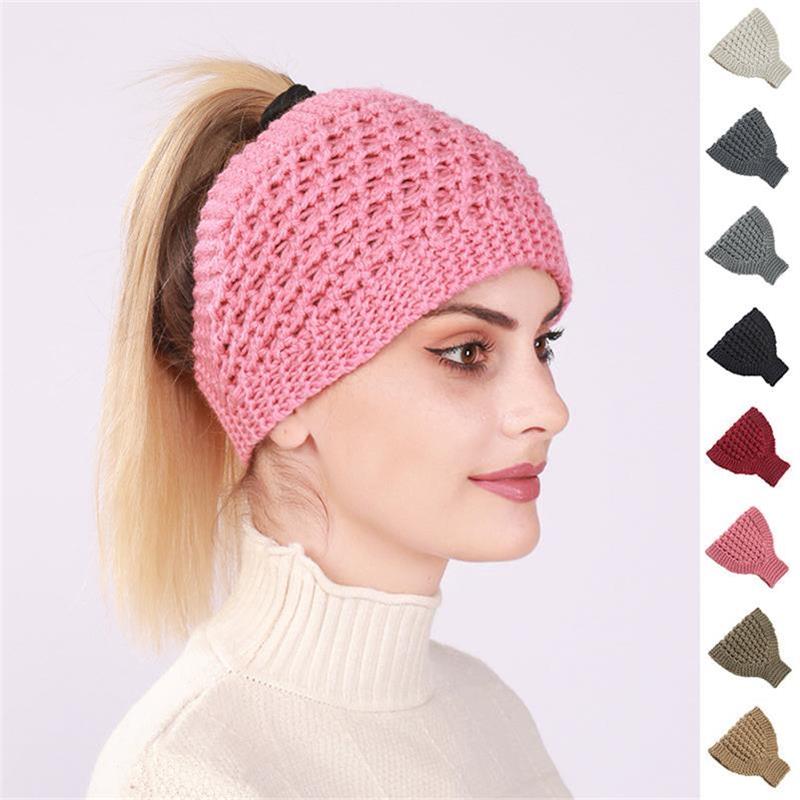Kihara poninhäntä naisille Beanie