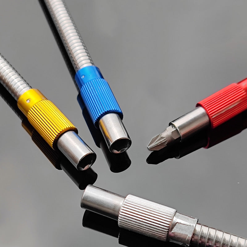 Kuusikulmainen varsi Metal Flex Universal jatkopalan pidin