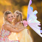 Ladattavat sähköiset Fairy Wings LED-valoilla ja musiikilla