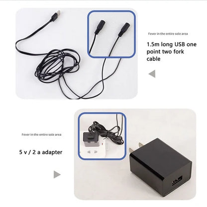 USB-lämmitetyt kengänpohjalliset🔥Hot Ale 49% OFF🔥