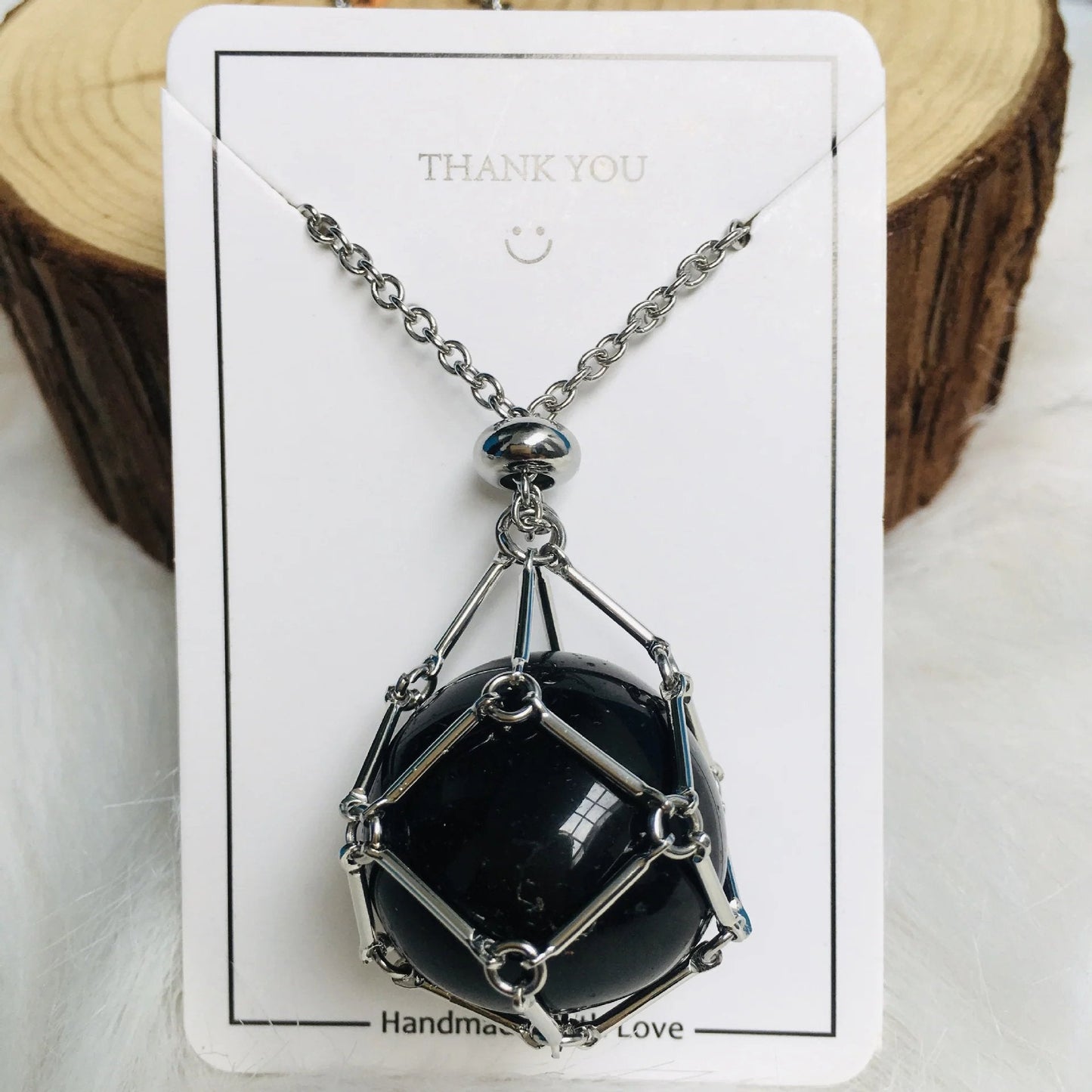 2024 Crystal Stone Holder kaulakoru - ilmainen (kristalli) lahja mukana🎁