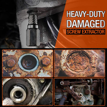 Pousbo® 5-osainen ruuvi- ja pultinpoistosarja