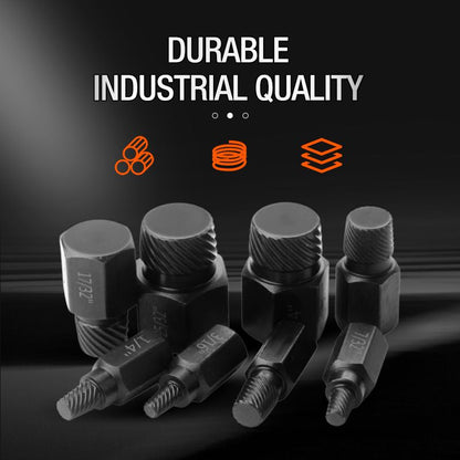 Pousbo® 5-osainen ruuvi- ja pultinpoistosarja