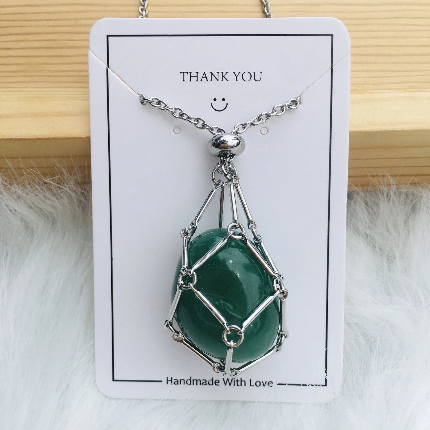 2024 Crystal Stone Holder kaulakoru - ilmainen (kristalli) lahja mukana🎁