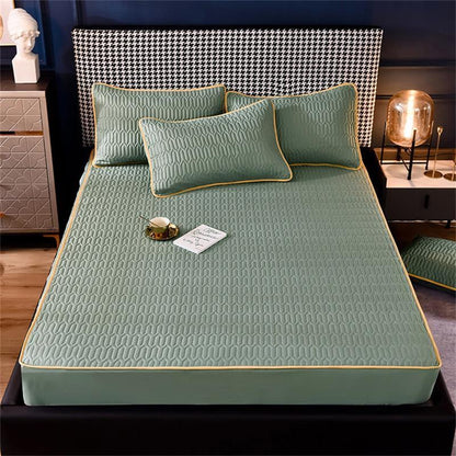🎁 Kuumaa myyntiä!! Uusin vuoden 2025 hengittävä, silkkipyyheinen matonpeite🛏️