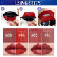 Vedenkestävä helppo väri huulipuna Lazy Lip Makeup