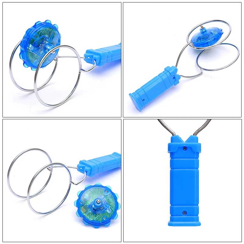 🔥HOT SALE🔥 Creative LED Light Luminous Fidget Spinner Magnetic Gyro